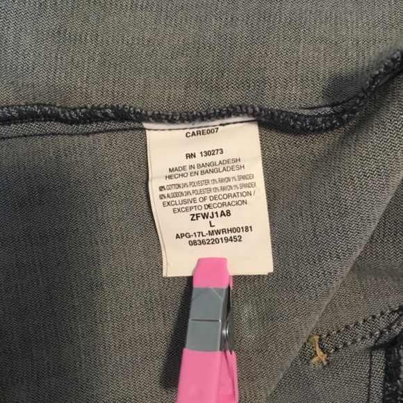 Wrangler Authentics Jean Jacket Blue Size L - Picture 8 of 8